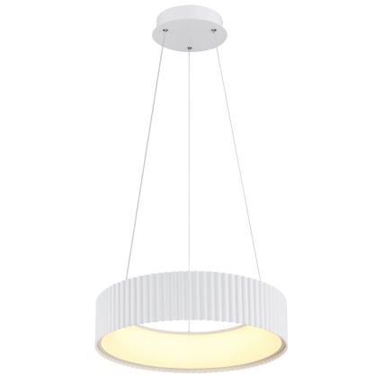 Globo - LED полилей на кабел LED/45W/230V 2700/4000/6000K Ø 46 см бял