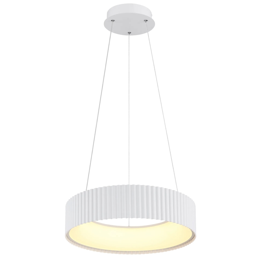 Globo - LED полилей на кабел LED/45W/230V 2700/4000/6000K Ø 46 см бял