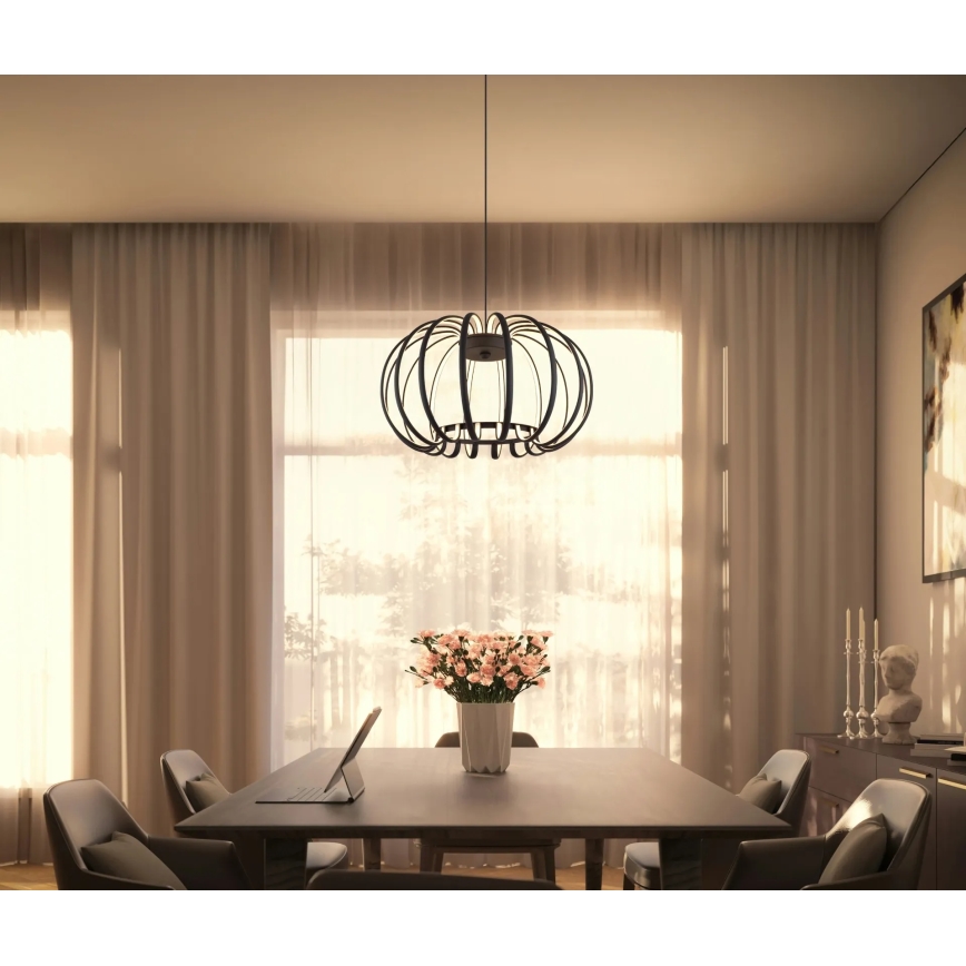 Globo - LED димируема висяща лампа на кабел LED/40W/230V 3000K черна
