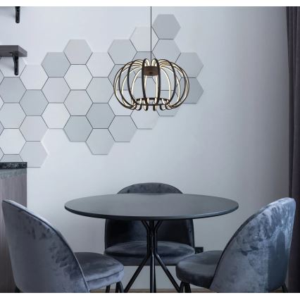 Globo - LED димируема висяща лампа на кабел LED/40W/230V 3000K черна