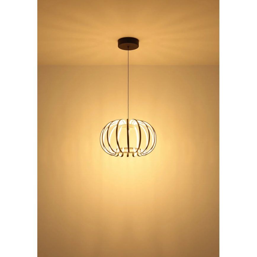 Globo - LED димируема висяща лампа на кабел LED/40W/230V 3000K черна