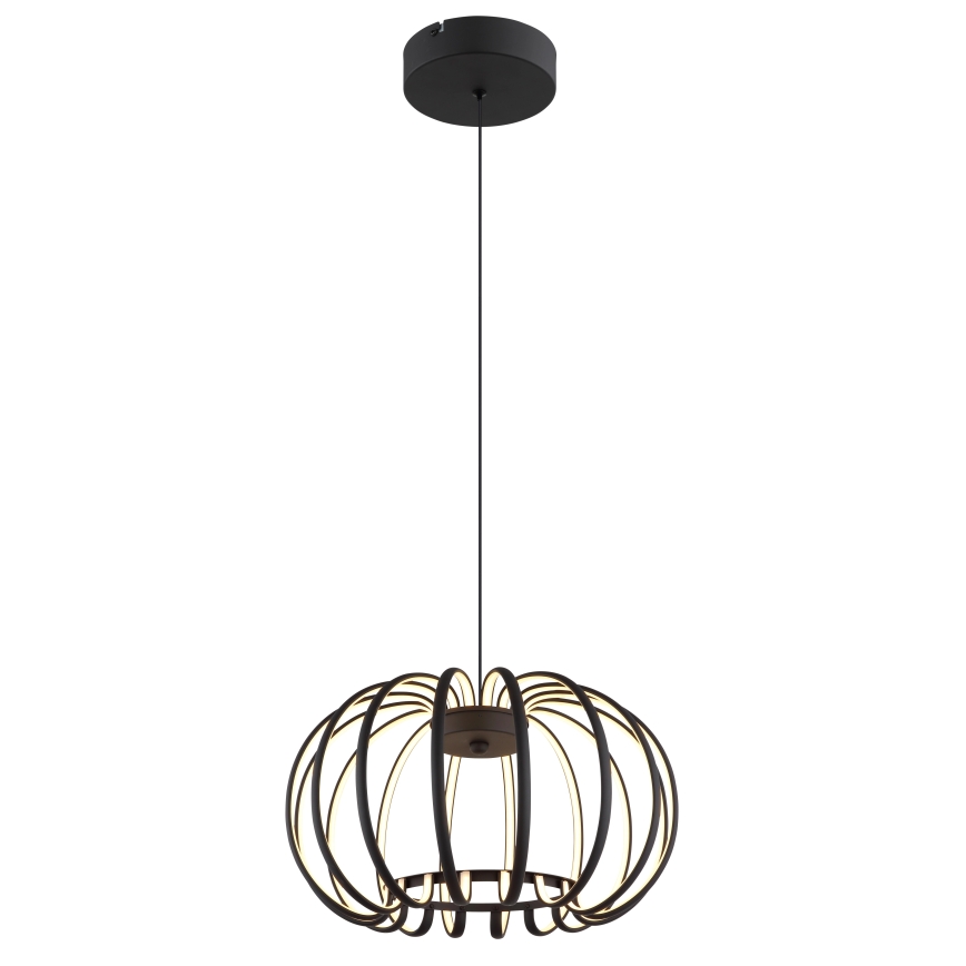 Globo - LED димируема висяща лампа на кабел LED/40W/230V 3000K черна