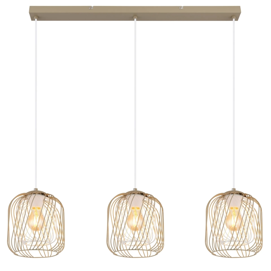 Globo - Полилей на кабел 3xE27/40W/230V