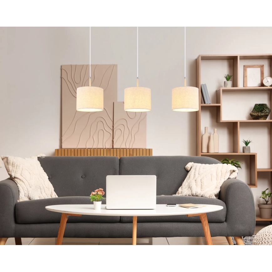 Globo - Полилей на кабел 3xE27/40W/230V