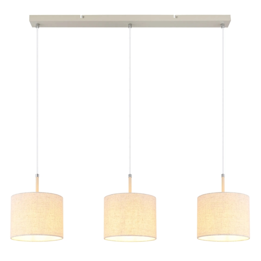 Globo - Полилей на кабел 3xE27/40W/230V