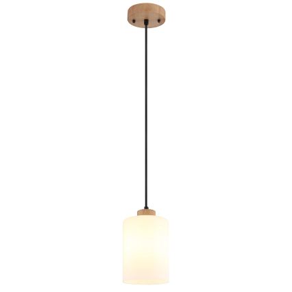 Globo - Пендел на кабел 1xE27/60W/230V бежово/бяло