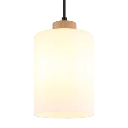 Globo - Пендел на кабел 1xE27/60W/230V бежово/бяло