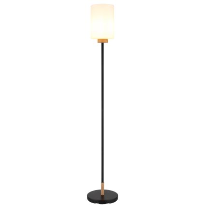 Globo - Подова лампа 1xE27/60W/230V черна/бяла