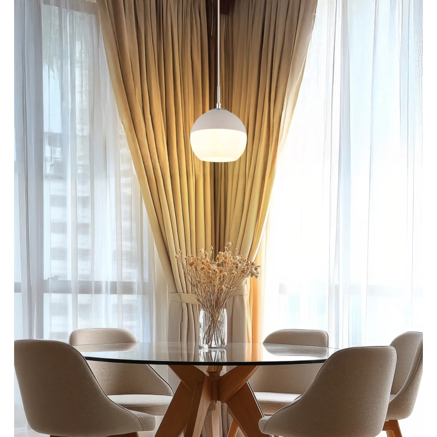 Globo - Полилей на кабел 1xE27/60W/230V Ø 20 см