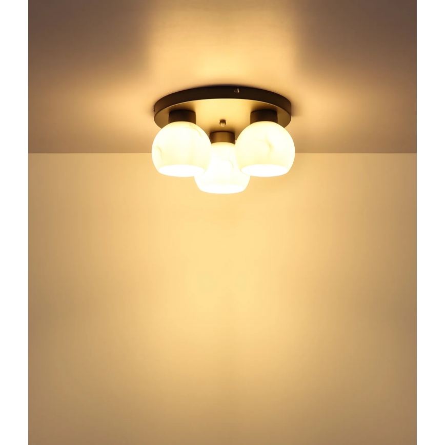 Globo - Таванно осветително тяло 3xE27/60W/230V, диаметър 31,5 см