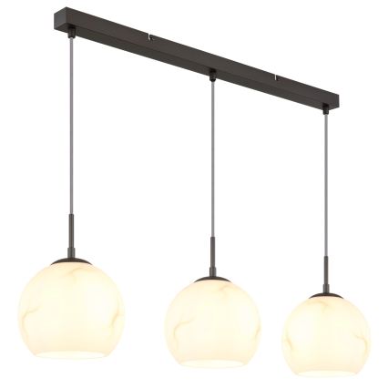 Globo - Полилей на кабел 3xE27/60W/230V