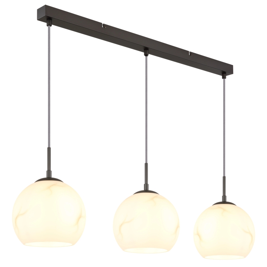 Globo - Полилей на кабел 3xE27/60W/230V