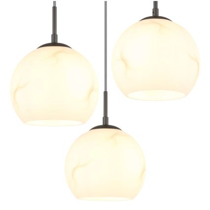 Globo - Полилей на кабел 3xE27/60W/230V Ø 42,5 см
