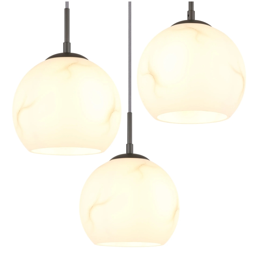 Globo - Полилей на кабел 3xE27/60W/230V Ø 42,5 см
