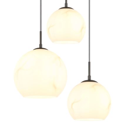 Globo - Полилей на кабел 5xE27/60W/230V диаметър 75 см
