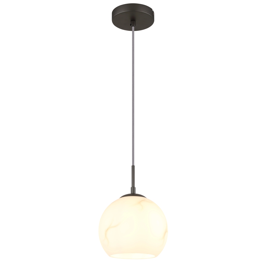 Globo - Висяща лампа на кабел 1xE27/60W/230V пр. 20 см