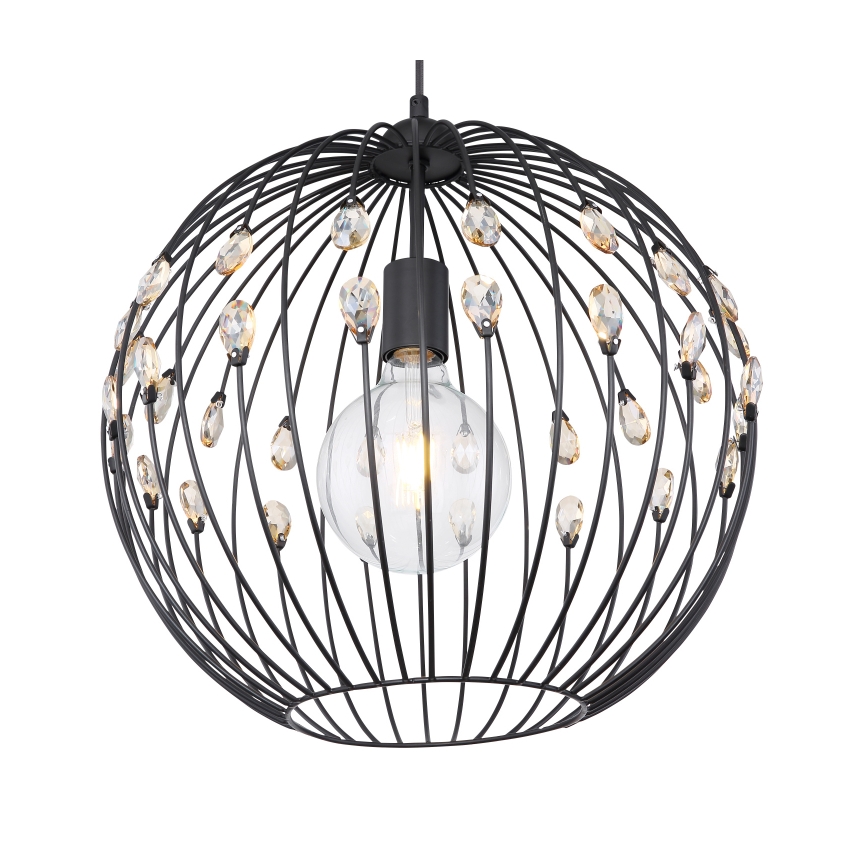 Globo - Пендант на кабел 1xE27/60W/230V, диаметър 40 см