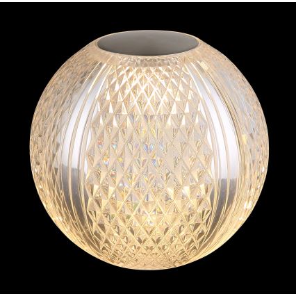 Globo - LED Димируема сензорна настолна лампа LED/2W/5V 1200 mAh USB прозрачен
