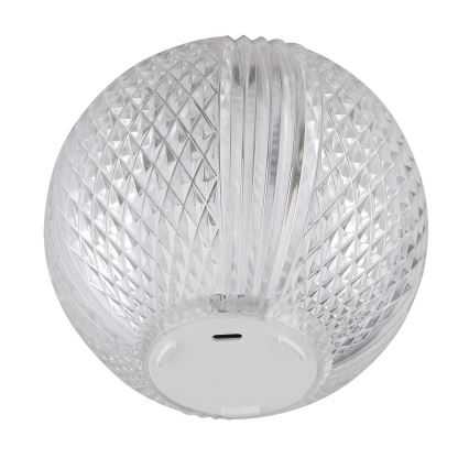 Globo - LED Димируема сензорна настолна лампа LED/2W/5V 1200 mAh USB прозрачен