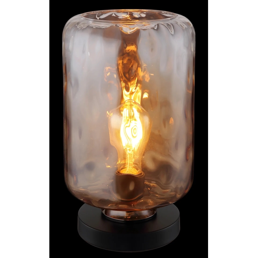 Globo - Настолна лампа 1xE27/60W/230V кафяв