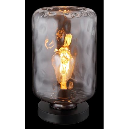 Globo - Настолна лампа 1xE27/60W/230V сив