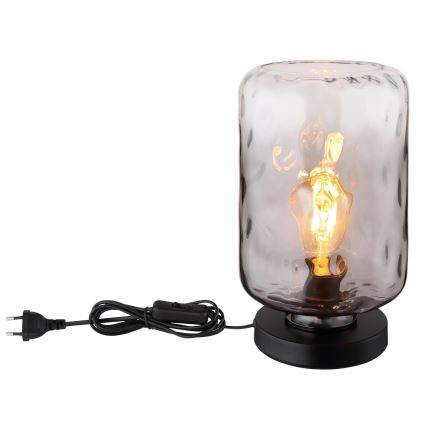 Globo - Настолна лампа 1xE27/60W/230V сив