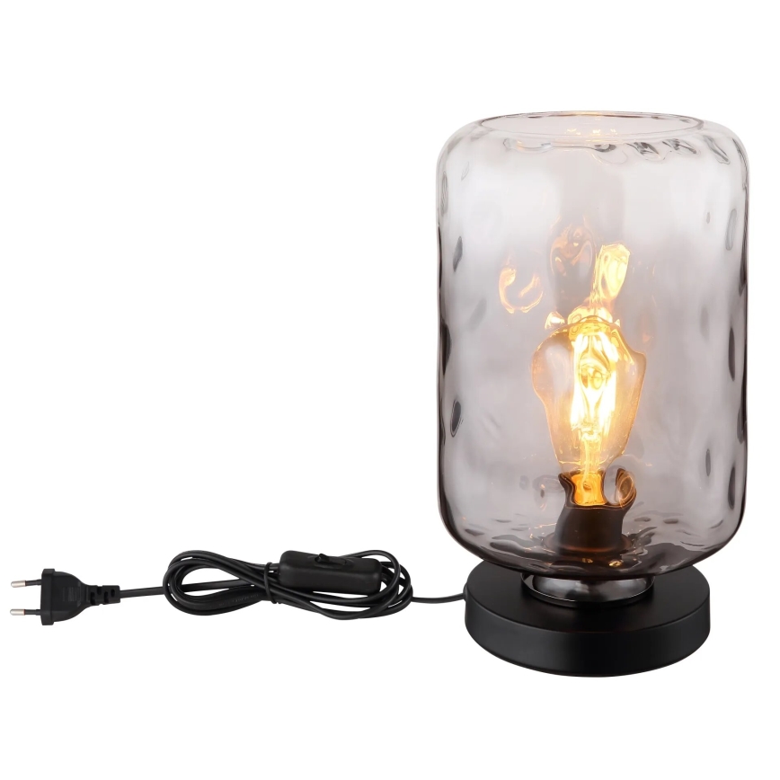 Globo - Настолна лампа 1xE27/60W/230V сив