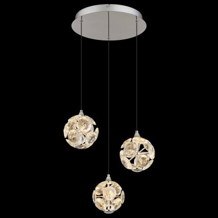 Globo - LED полилей на кабел LED/24W/230V