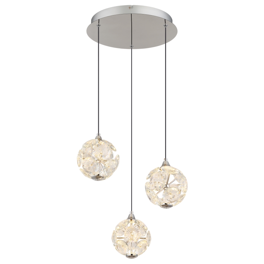 Globo - LED полилей на кабел LED/24W/230V