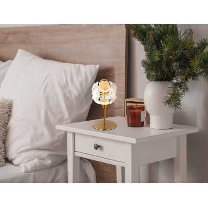 Globo - LED настолна лампа LED/8W/230V 3000K златна