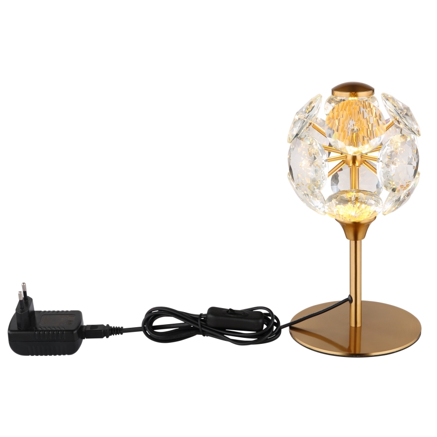 Globo - LED настолна лампа LED/8W/230V 3000K златна