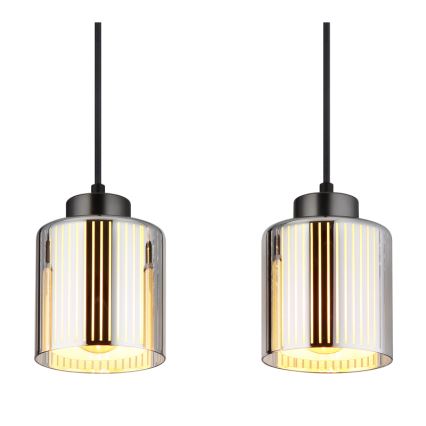 Globo - Пендел 4xE27/60W/230V лъскав хром