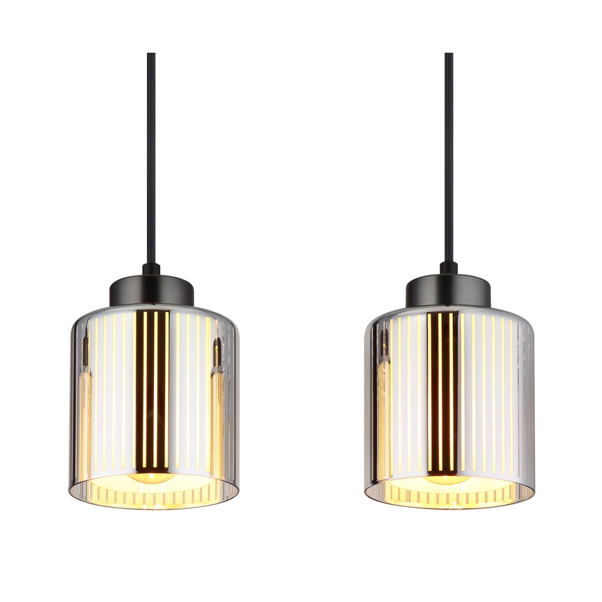 Globo - Пендел 4xE27/60W/230V лъскав хром