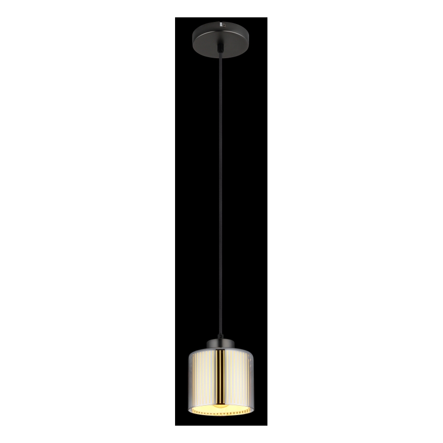 Globo - Пендел 1xE27/60W/230V лъскав хром Ø 14 см