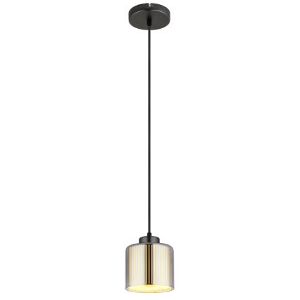 Globo - Пендел 1xE27/60W/230V лъскав хром Ø 14 см