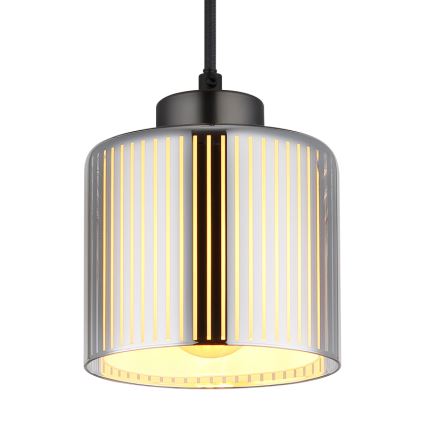Globo - Пендел 1xE27/60W/230V лъскав хром Ø 14 см