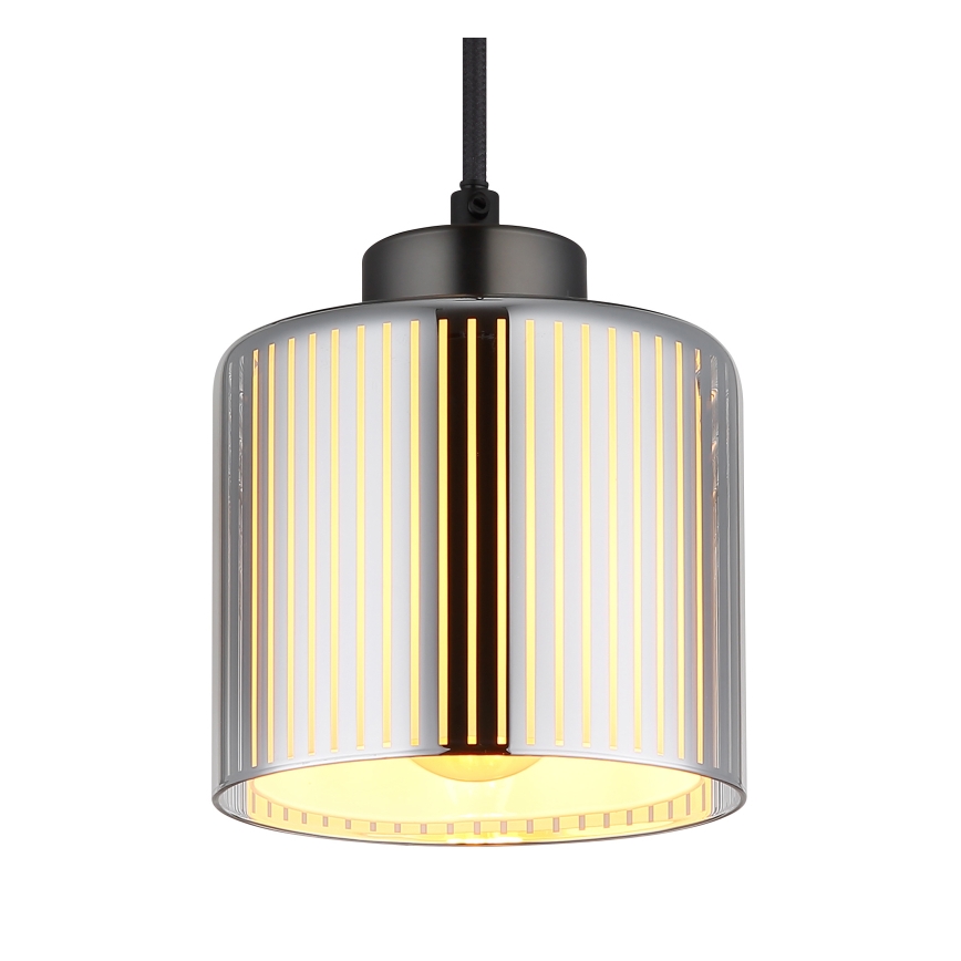 Globo - Пендел 1xE27/60W/230V лъскав хром Ø 14 см