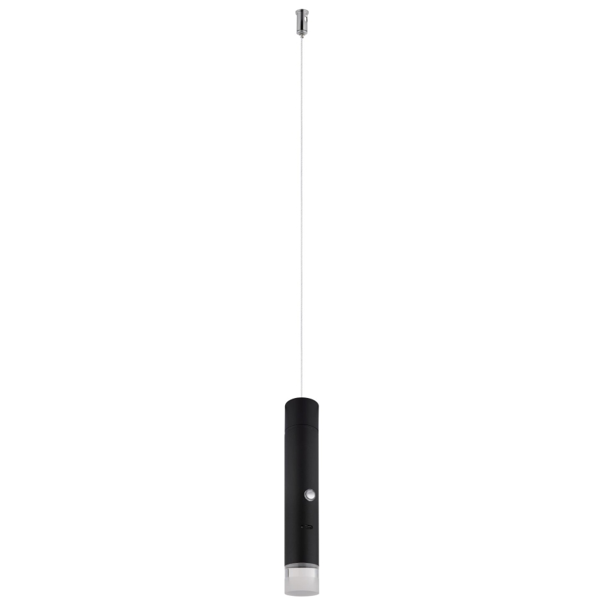Globo - Димируема сензорна зареждаема LED лампа 2 в 1 LED/2W/230/5V черна