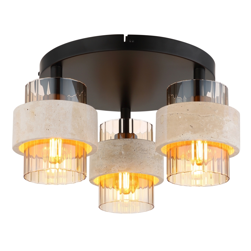Globo - Полилей, прилепен към тавана 3xE27/40W/230V