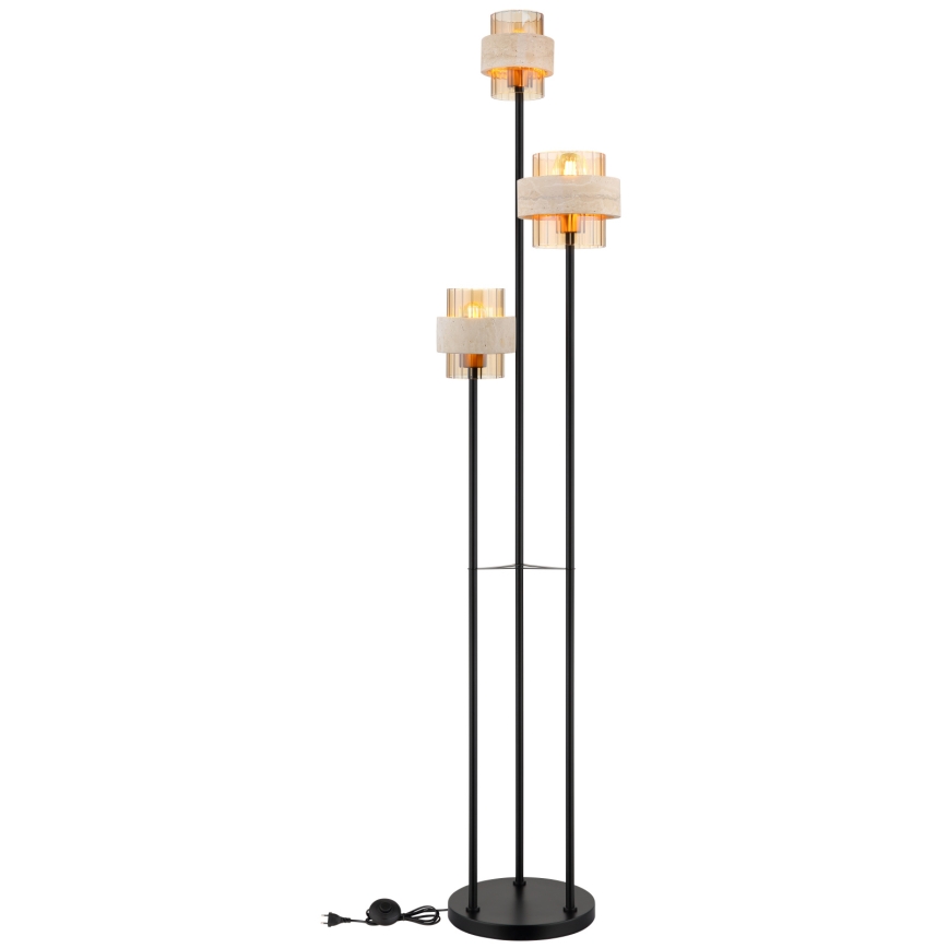 Globo - Подова лампа 3xE27/40W/230V