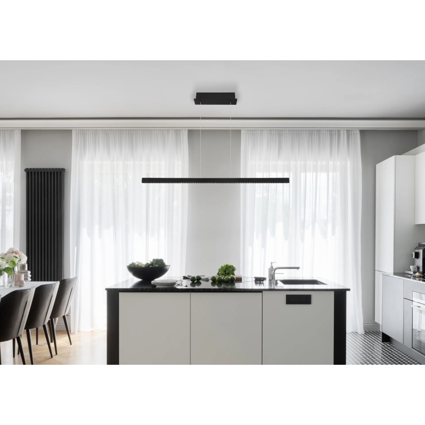 Globo - LED димируема сензорна лампа на кабел LED/43W/230V 4000K черна