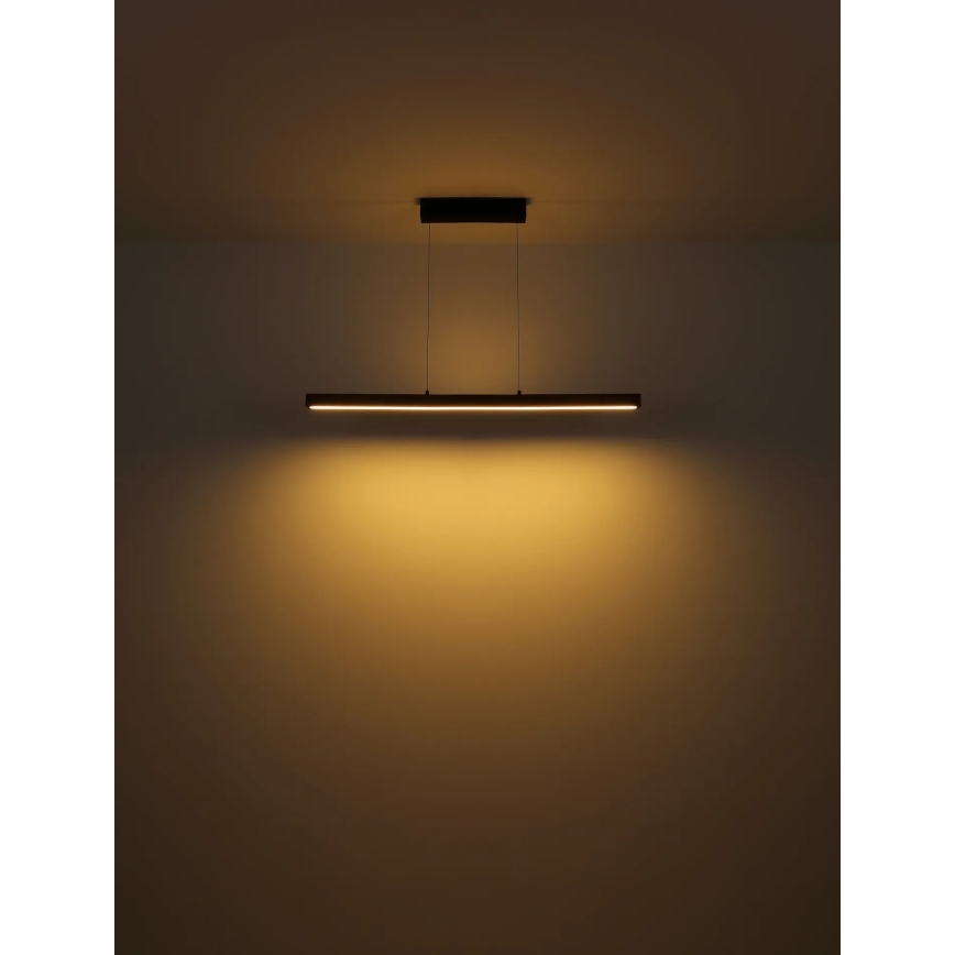 Globo - LED димируем сензорен полилей на кабел LED/24W/230V + LED/3W 3000K кафяв