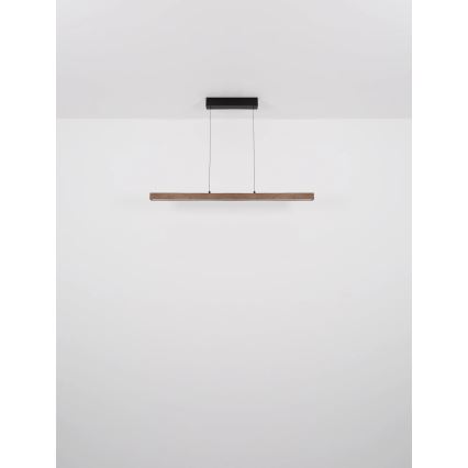 Globo - LED димируем сензорен полилей на кабел LED/24W/230V + LED/3W 3000K кафяв