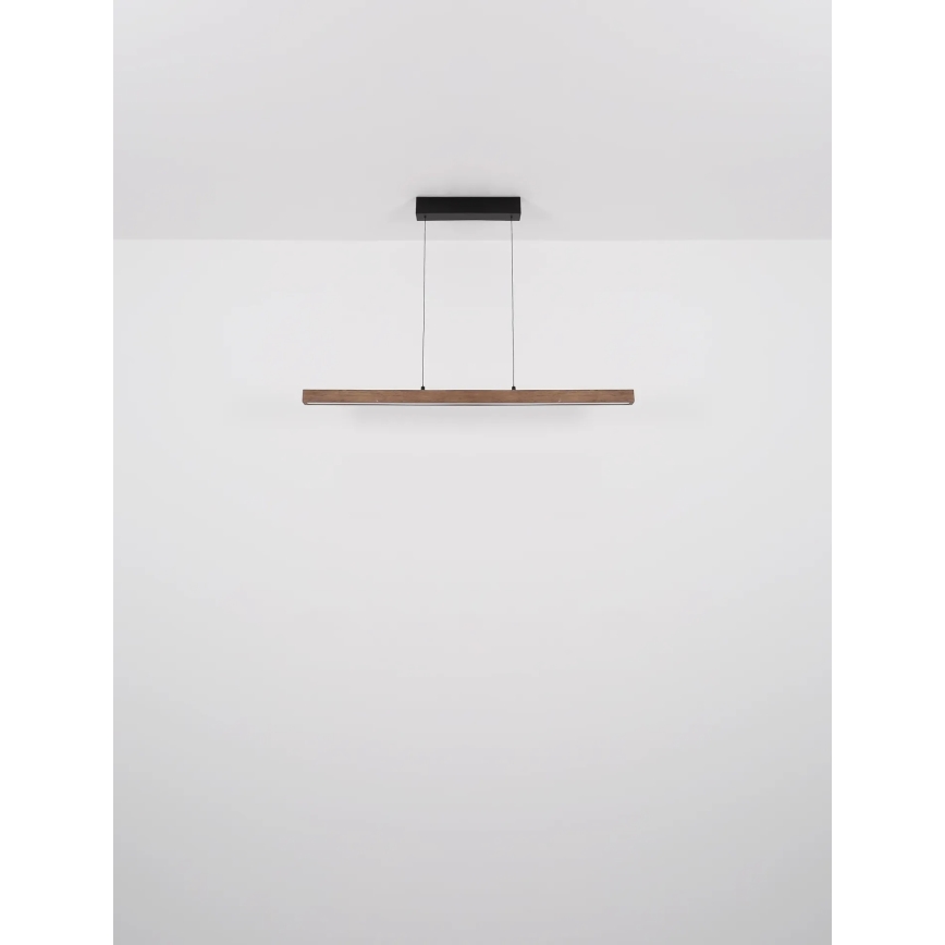 Globo - LED димируем сензорен полилей на кабел LED/24W/230V + LED/3W 3000K кафяв