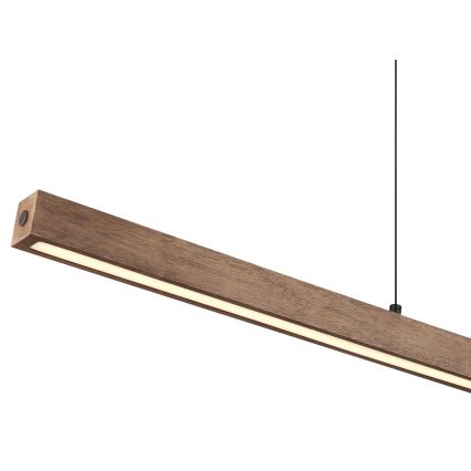 Globo - LED димируем сензорен полилей на кабел LED/24W/230V + LED/3W 3000K кафяв