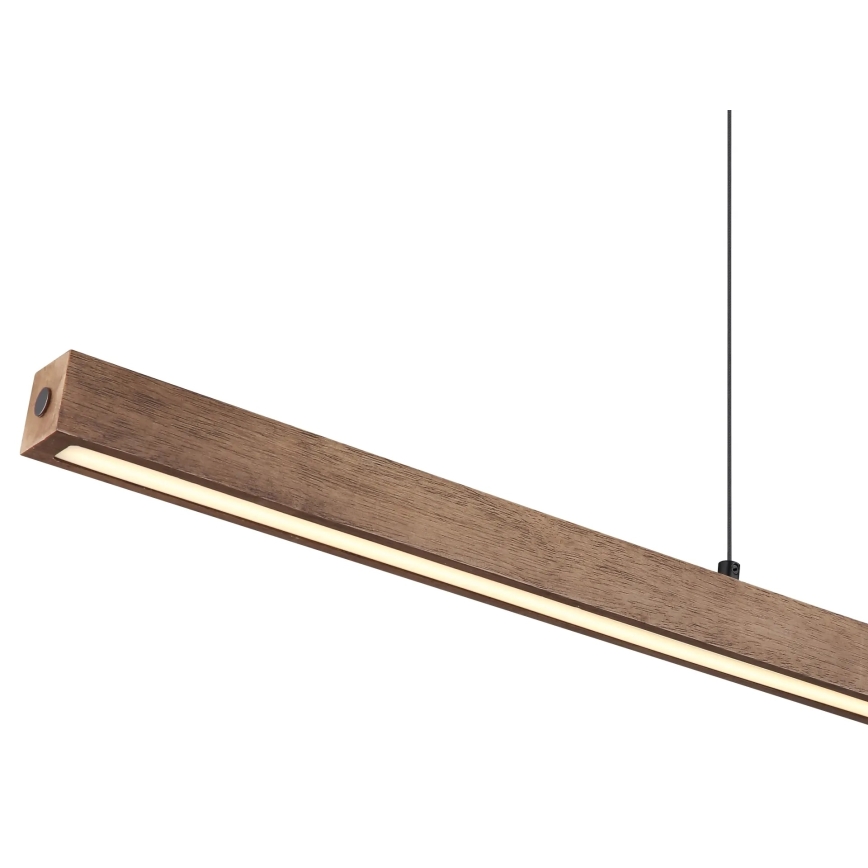 Globo - LED димируем сензорен полилей на кабел LED/24W/230V + LED/3W 3000K кафяв