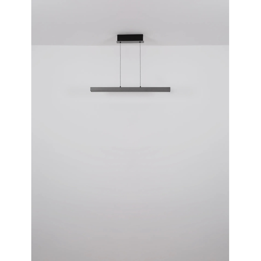 Globo - LED димируем сензорен полилей на кабел LED/39W/230V 2700/4000/6000K сив