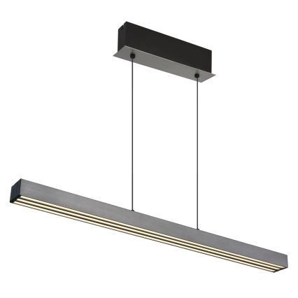 Globo - LED димируем сензорен полилей на кабел LED/39W/230V 2700/4000/6000K сив