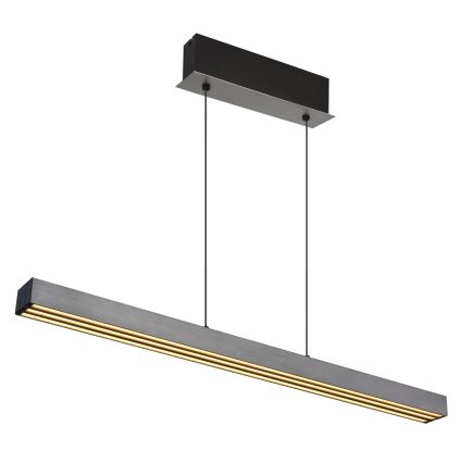 Globo - LED димируем сензорен полилей на кабел LED/39W/230V 2700/4000/6000K сив