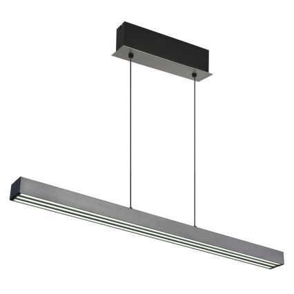 Globo - LED сензорно димируем полилей на кабел LED/39W/230V 2700/4000/6000K матов хром